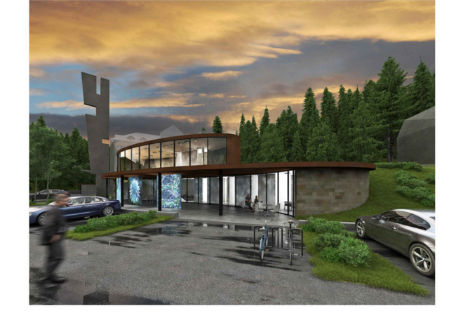 Stavba návštěvnického centra v Teplicích vyvolává v části veřejnosti obavy