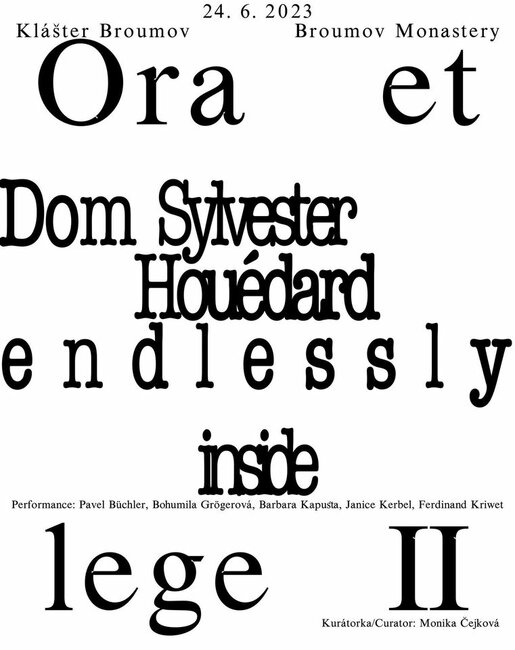 Ora et lege II představí tvorbu benediktinského mnicha Doma Sylvestera Houédarda