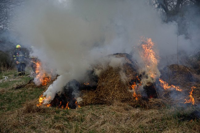 Velký požár v České Metuji