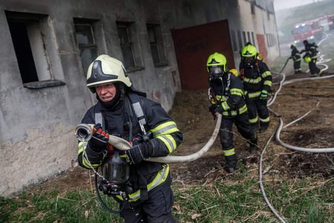 Velký požár v České Metuji