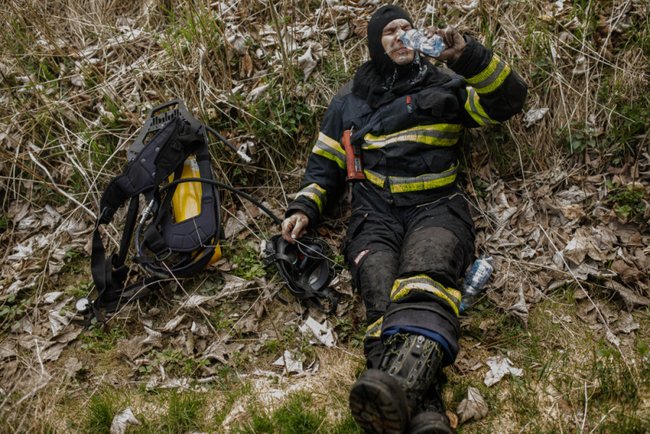 Velký požár v České Metuji