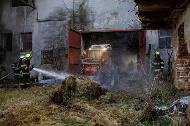 Velký požár v České Metuji