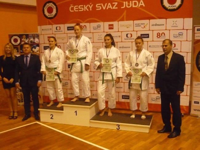 Judistka Kristýna Vondřejcová zakončila sezónu bronzem na Mistrovství ČR