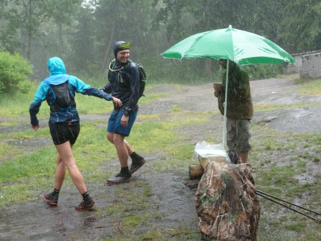 "Pochodníci" letos pěkně promokli
