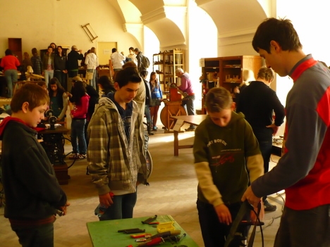 Řemeslný den v polickém klášteře