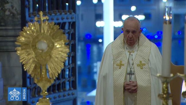 Papež varoval před zhoubným hříchem sklíčenosti 