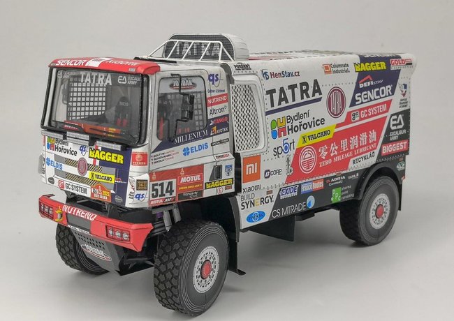 Výstava představí modely kamionů, které absolvovaly legendární Rallye Paříž-Dakar