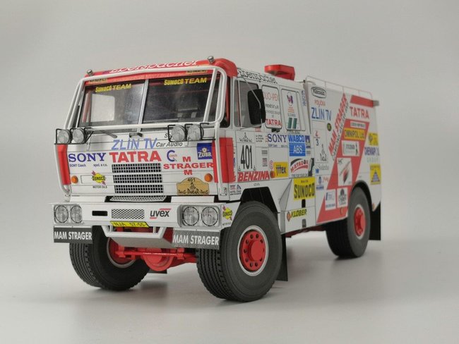Výstava představí modely kamionů, které absolvovaly legendární Rallye Paříž-Dakar