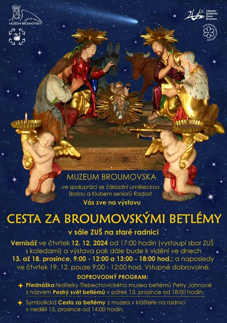 Cesta za broumovskými betlémy