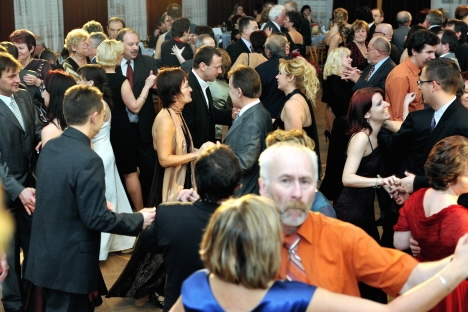 Společenský ples Broumova očima fotografa Jana Záliše 