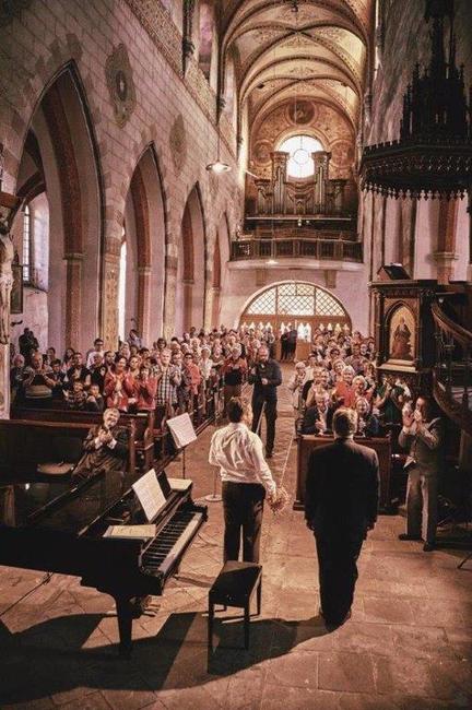 Pátý koncert festivalu Za poklady Broumovska patřil mladým hudebníkům