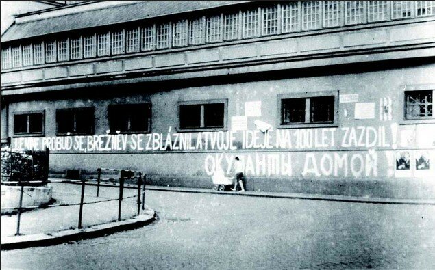 Okupační jednotky byly v srpnu 68 i na Slavném. Omylem i kvůli záškodníkům