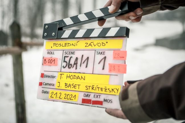 První klapka filmu Poslední závod s Kryštofem Hádkem v hlavní roli padla o uplynulém víkendu