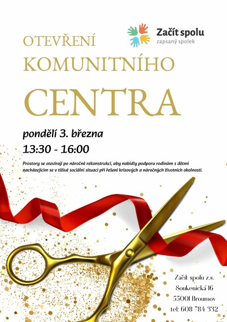 Centrum zničené povodní znovu otevírá