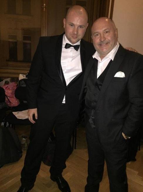 Na Galavečeru fotbalové Slavie Praha zpíval Petr Ptáček