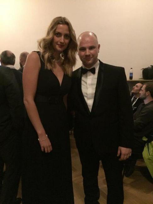 Na Galavečeru fotbalové Slavie Praha zpíval Petr Ptáček