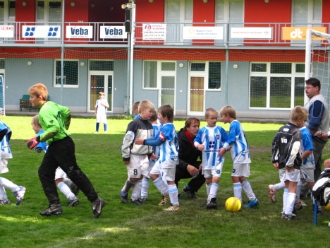 Fotbalové starší přípravce z Broumova se nedaří