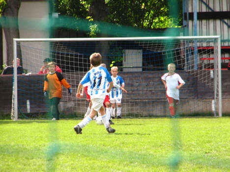 Fotbalové starší přípravce z Broumova se nedaří