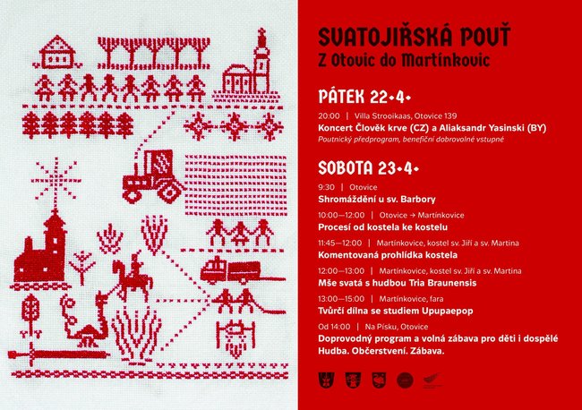 Svatojiřská pouť z Otovic do Martínkovic
