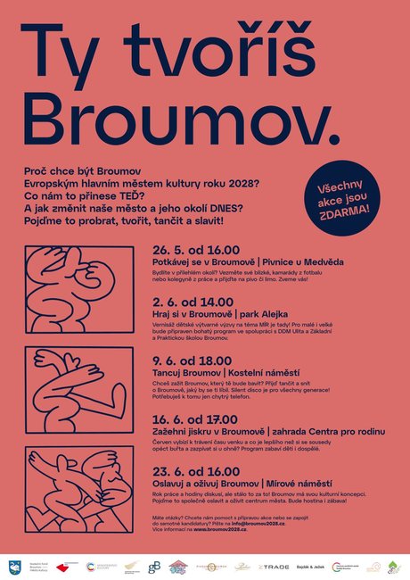 Přijďte společně tvořit Broumov