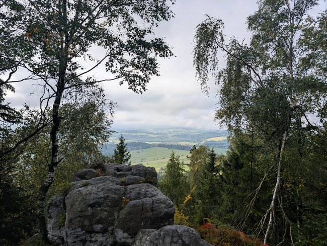 Po hraně přes horu Smrti a Bílými skalami