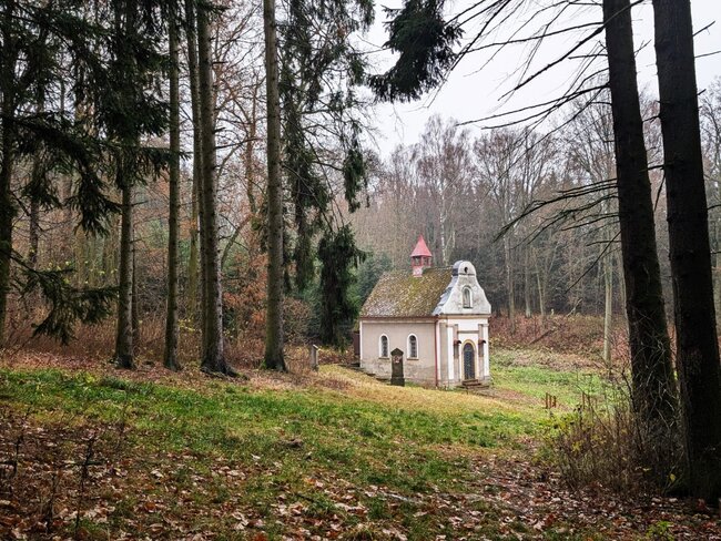 Božanov obnovil křížovou cestu u Mariánské studánky