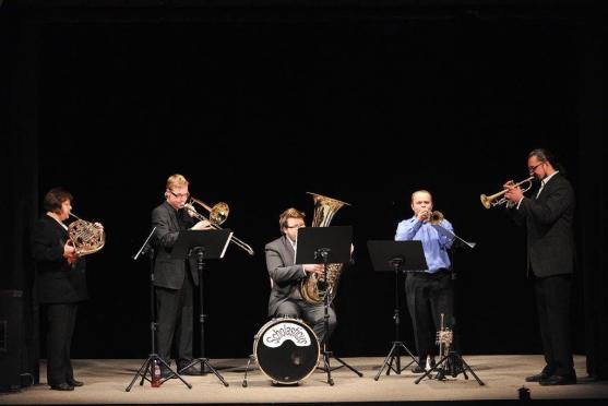 Žesťový kvintet Scholasticus pokřtil během třetí adventní neděle svoje první CD