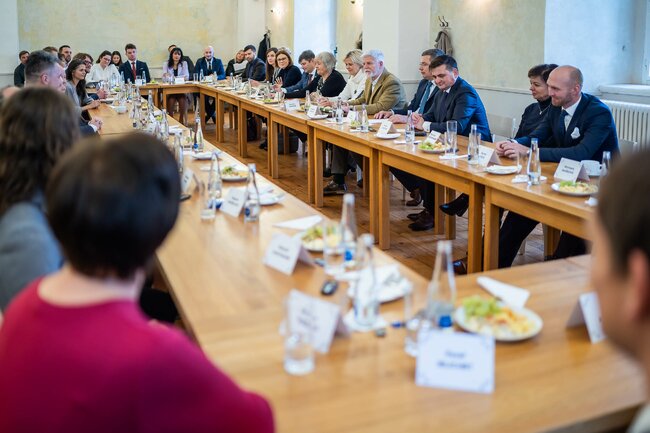 Obrazem: Prezident na Broumovsku