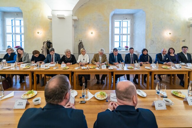 Obrazem: Prezident na Broumovsku