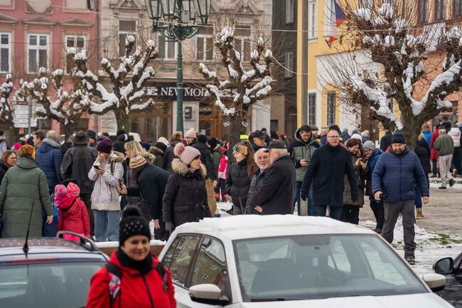 Obrazem: Prezident na Broumovsku