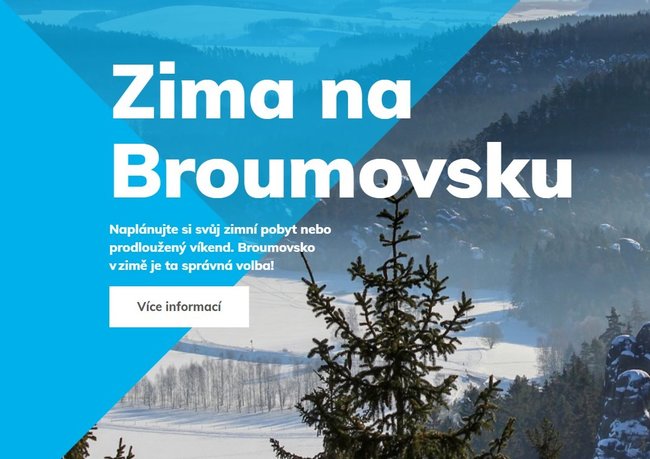Úspěch webu Broumovsko.cz