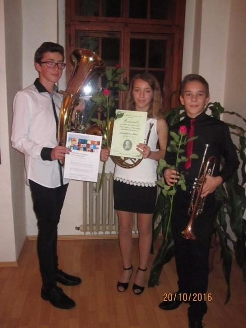 Polická ZUŠ uspěla na Dittersově soutěži komorních souborů