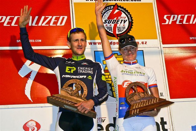 Cyklistické Sudety vyhráli Jobánek a Berková