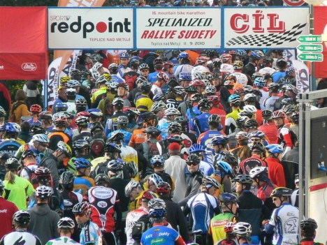 Cyklistické závody na Broumovsku v létě 2011