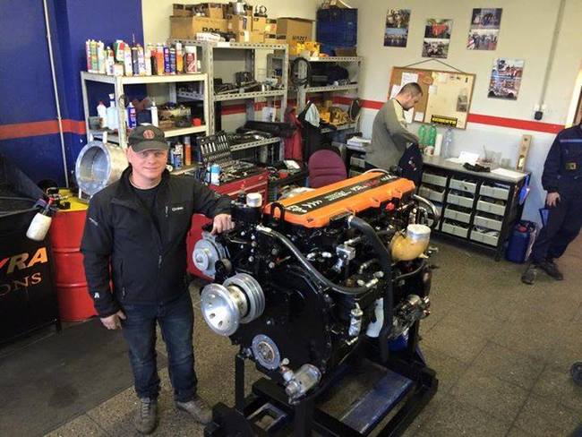 Svobodova Tatra do nové sezóny s novým motorem GyrTech