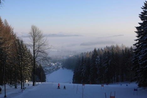 Mladí broumovští lyžaři závodili v Teplicích nad Metují 