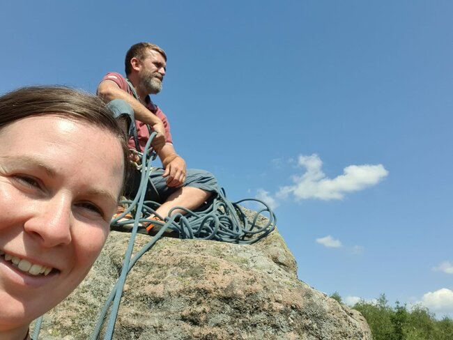 Nejkrásnější je, že nikdy nestihnu vylézt na všechny zdejší skály
