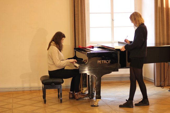 „V klášteře se tvoří snadno,“ shodují se hudební rezidentky Tuva Hellum a Kristina Barta