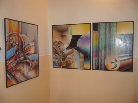 Vernisáž výtvarných prací absolventů Gymnázia Broumov 