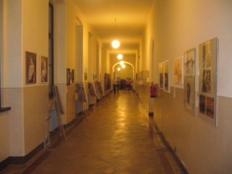 Vernisáž výtvarných prací absolventů Gymnázia Broumov 