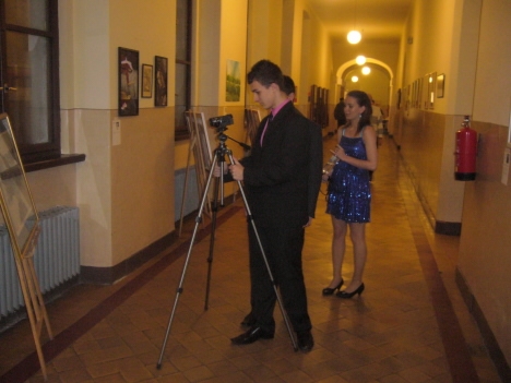 Vernisáž výtvarných prací absolventů Gymnázia Broumov 