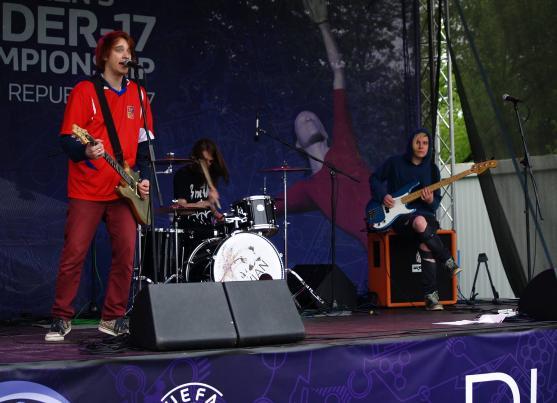 Broumovská skupina Vivian hrála na Mistrovství Evropy v kopané žen