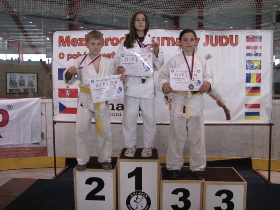 Judistka Anna Freiwaldová přivezla zlato z Velké ceny Nového Bydžova