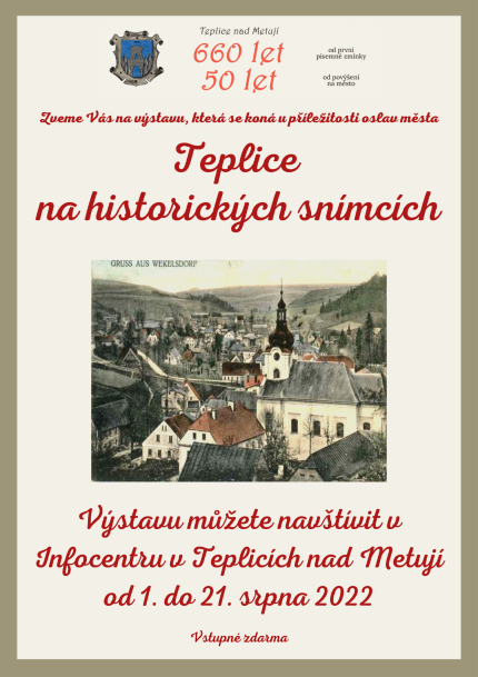 Teplické oslavy nabídnou bohatý program