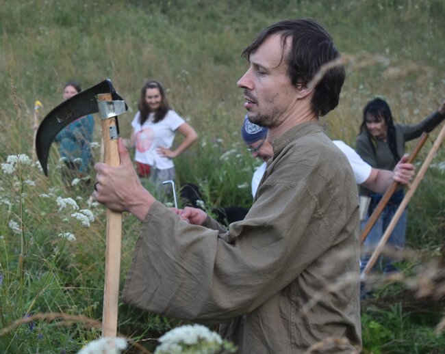 V Heřmánkovicích se koná kosení orchidejové louky