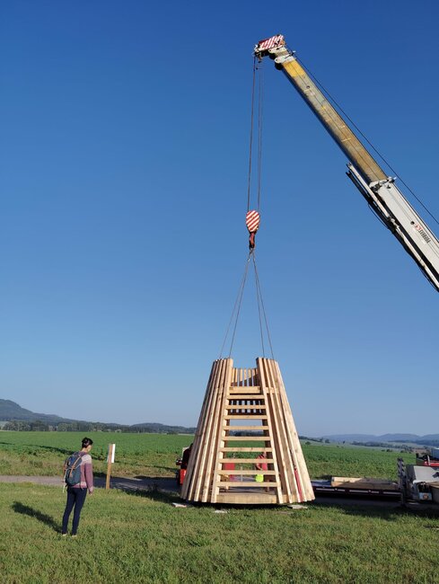 Nová výhledna na křinické cyklostezce: Zastav se a spočiň!