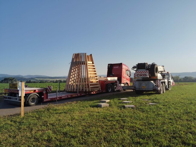Nová výhledna na křinické cyklostezce: Zastav se a spočiň!