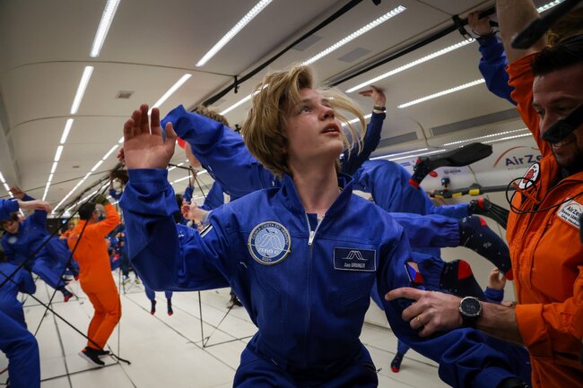 Stav beztíže? Nejde popsat slovy