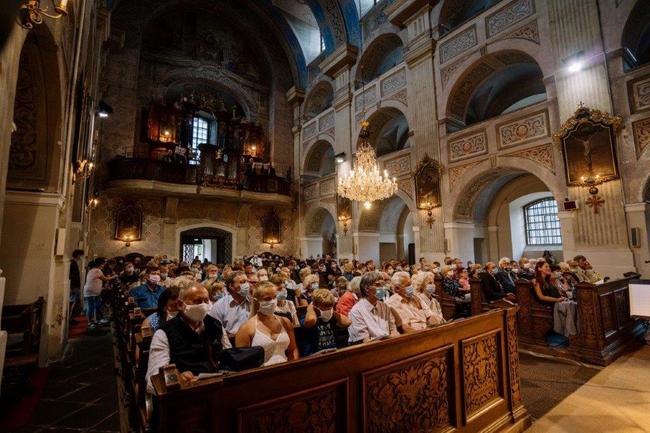 Předposlední "pokladový" koncert se konal v broumovském kostele sv. Petra a Pavla