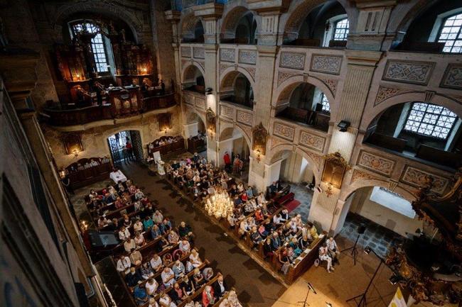 Předposlední "pokladový" koncert se konal v broumovském kostele sv. Petra a Pavla